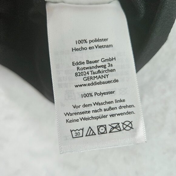 Eddie Bauer Men's Shirt Sz TXL FreeDry Short Sleeve Golf Polo Black Performance - Picture 8 of 10